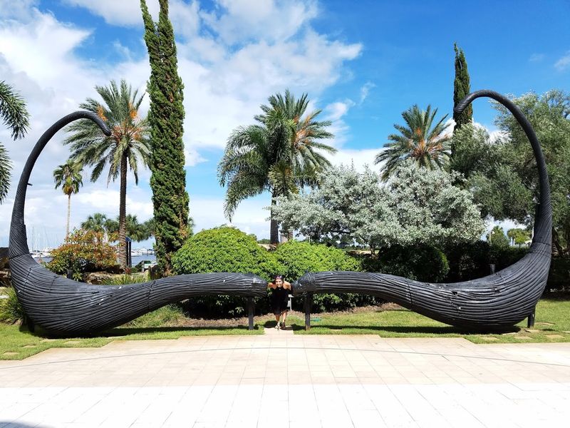 The Outdoor Sculpture Garden and Waterfront Views