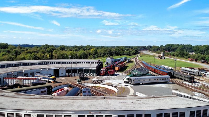 The Massive 37-Stall Roundhouse
