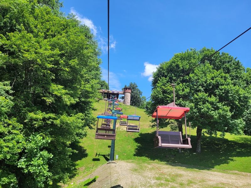 The Scenic Chairlift Ride to the Mountaintop