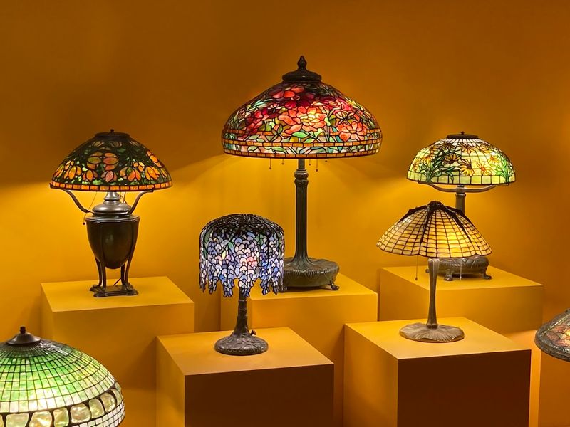 Tiffany Lamps, Jewelry, Pottery, And Decorative Arts