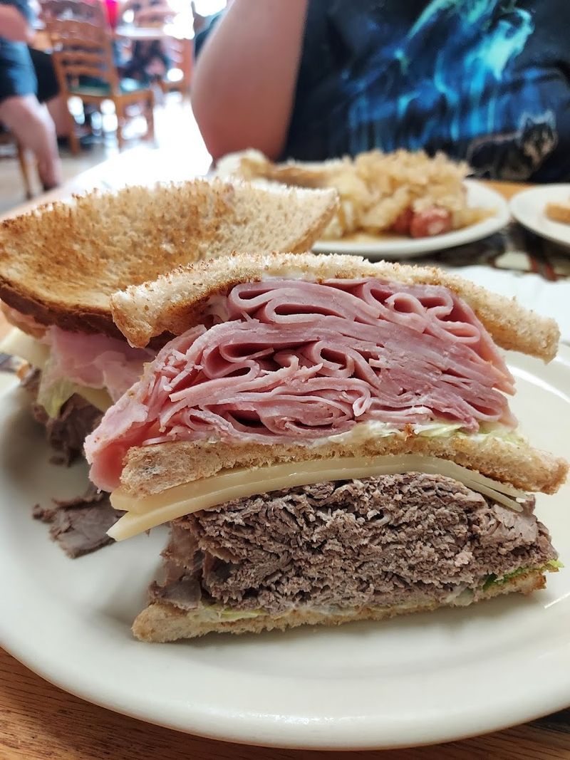 The Legendary Double-Decker Sandwiches