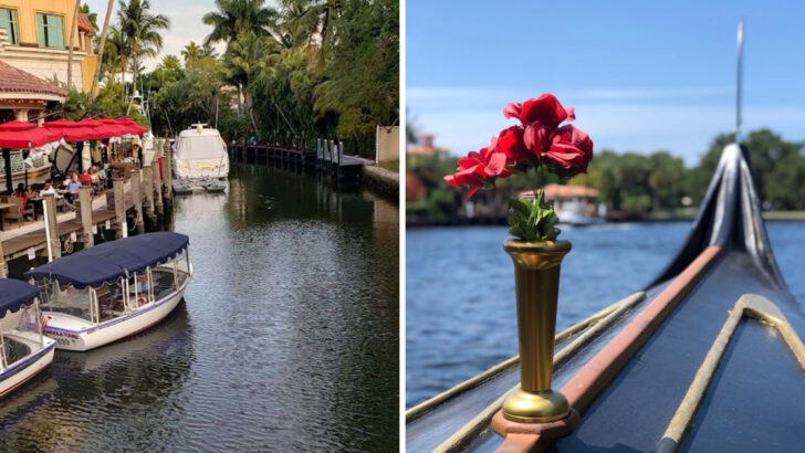 There Are More Miles of Canal in This Florida Neighborhood Than in Venice and You Can See Them All From a Gondola