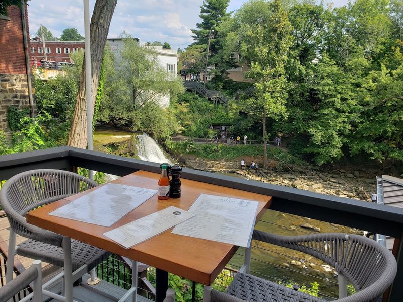 The Waterfall View That Makes Every Table Feel Special