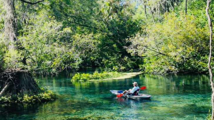 There’s a Florida State Park Where You Can Kayak Through Real Rapids and It’s Been Open Since 1930s