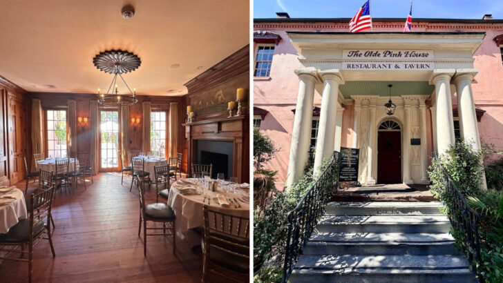 This 18th Century Pink Mansion in Georgia Serves Some of the Most Talked About Southern Cuisine