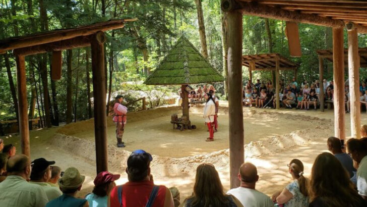 This Cherokee Cultural Village in the North Carolina Mountains Brings History to Life Through Hands On Experiences