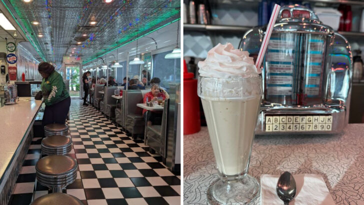 This Chrome-Covered Diner in North Carolina Feels Like Stepping Straight Into the 1950s