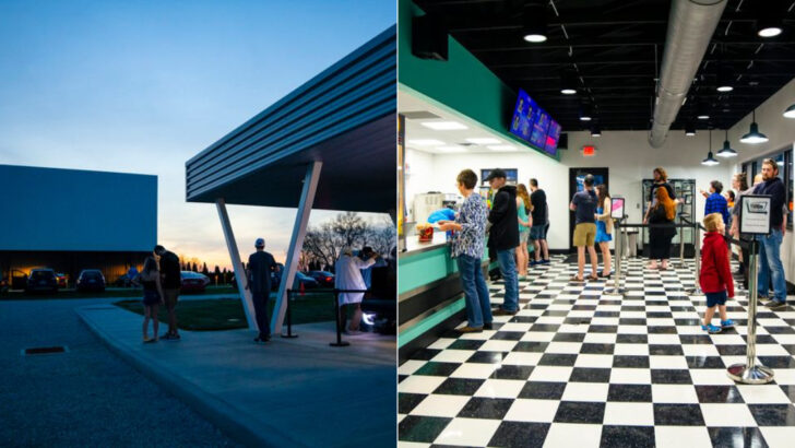 This Classic Ohio Drive-In and Diner Feels Like a Night Out in the 1950s