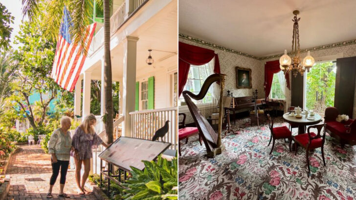 This Florida House Museum Pairs Old Key West Charm With A Courtyard Full Of Tropical Blooms