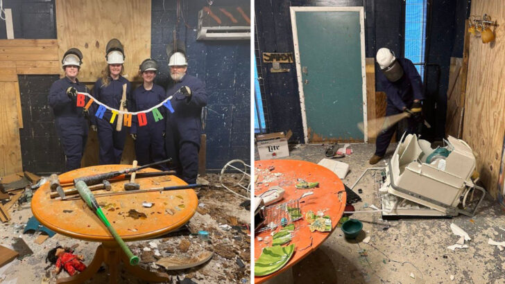 This Florida Spot Lets You Demolish a Whole Room of Furniture and Electronics and People Say It Is Better Than Therapy