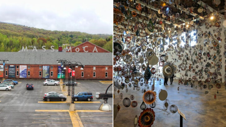 This Former Mill Complex in Massachusetts Now Houses One of the Largest Contemporary Art Museums in the Country