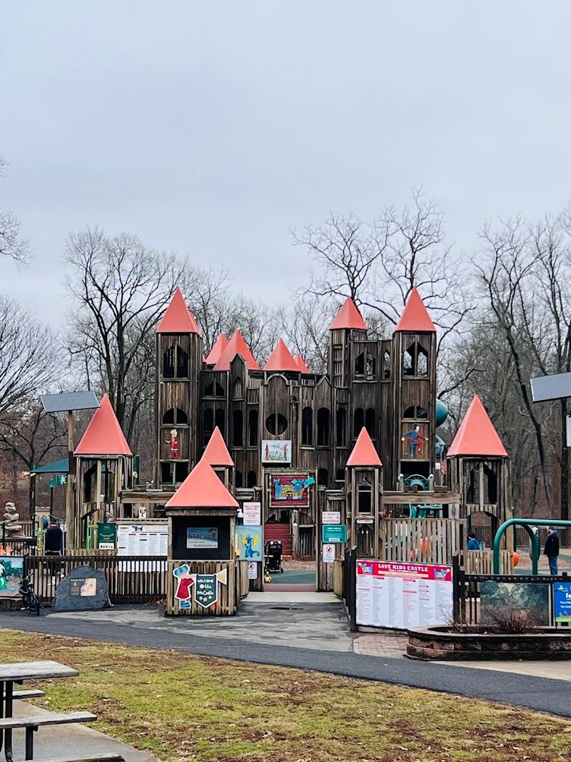 The Iconic Four-Story Wooden Castle Structure