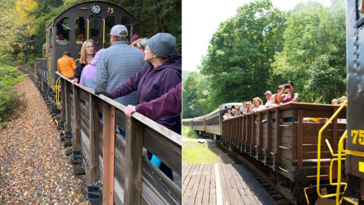 This Historic Pennsylvania Train Ride Travels Through the Valley Where America&rsquo;s Oil Industry Began