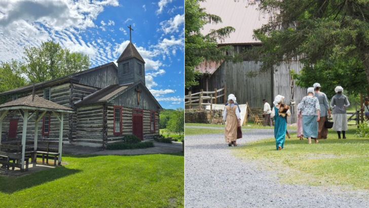 This Historic Village In Pennsylvania Feels Like Stepping Straight Into The 1800s