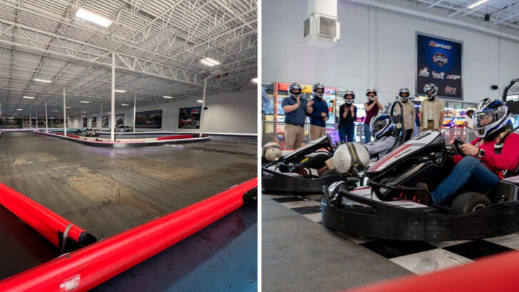This Indoor Go-Kart Track in Georgia Feels Like a Real Racing League and You Don&rsquo;t Need Any Experience to Drive