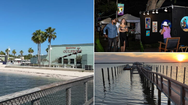 This Little Florida Town Turned Its Entire Waterfront Into a Place for Artists, Musicians, and People Who Like Things a Little Offbeat