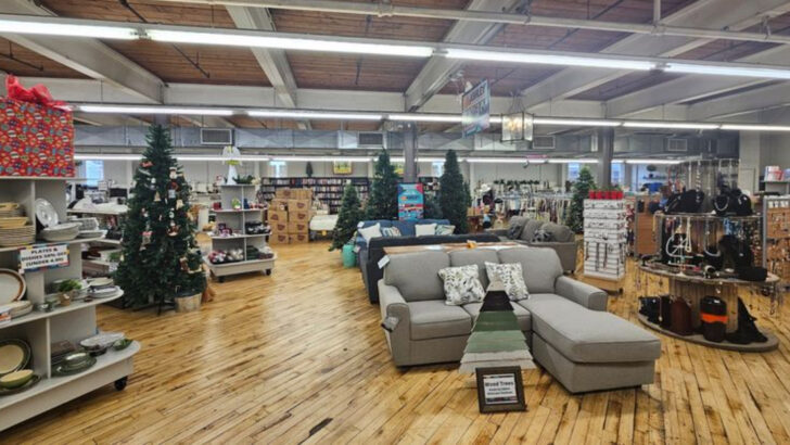 This Massive Pennsylvania Thrift Store Feels More Like a Warehouse of Hidden Finds