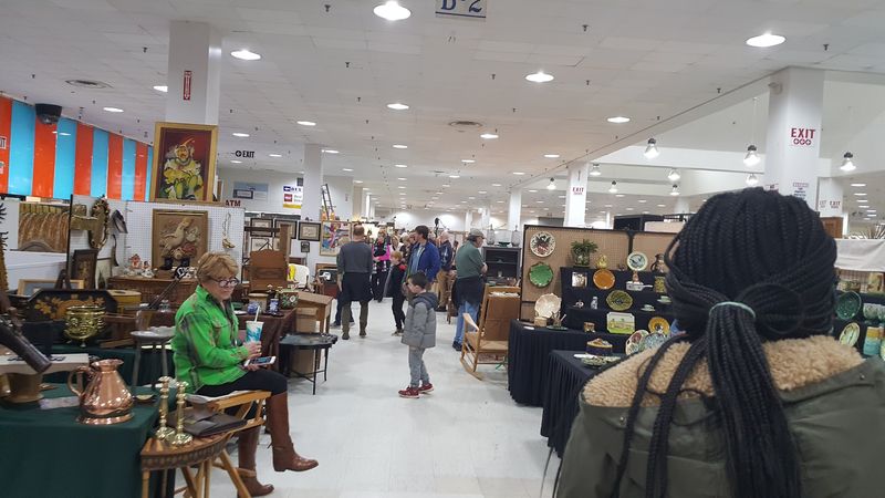 The Scene at Scott Antique Market