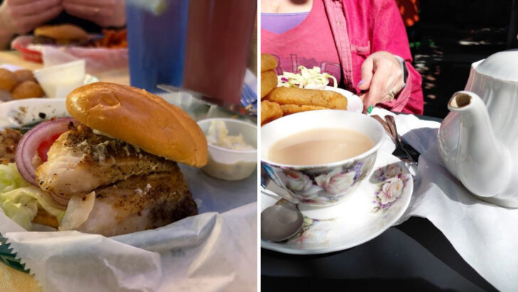 This Nearly 100-Year-Old Florida Restaurant Serves Burgers and Tea Under a Canopy of Old Oak Trees