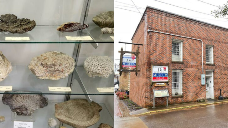 This North Carolina Gemstone Museum Inside a Historic Jail Has Eight Rooms of Sparkling Treasures