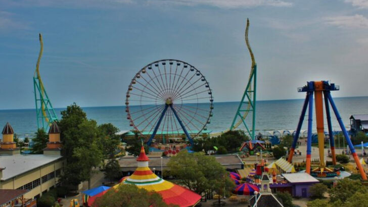 This Ohio Peninsula Is Home to the Roller Coaster Capital of the World and It&rsquo;s Been a Go-To Stop Since 1870