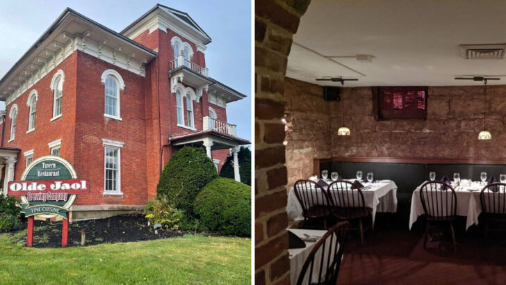 This Old Stone Jail In Ohio Is Now A Cozy Steakhouse Where Dinner Feels Like A Story Worth Telling