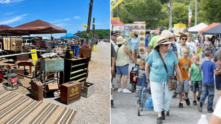 This Small Ohio Town Draws 50,000 Visitors Every Friday to a Flea Market With Over 1,600 Vendors