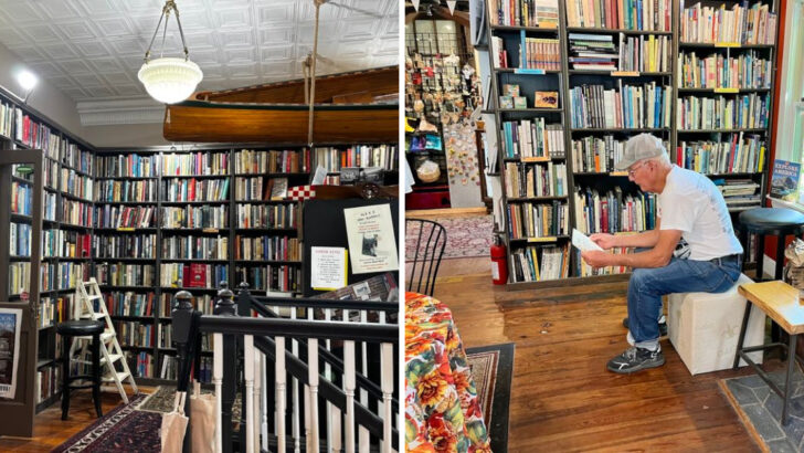 This Three-Story Bookstore in North Carolina Is Filled With 30,000 Books to Browse