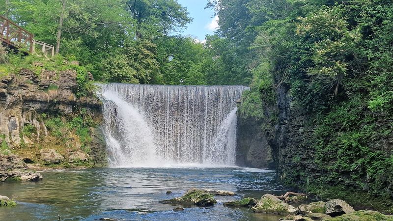 Cedar Cliff Falls: The Star of the Show
