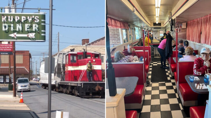 Walking Into This Pennsylvania Diner Feels Like Stepping Straight Into a 1950s Postcard