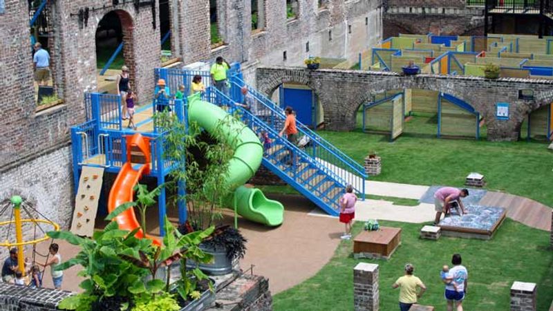 The Play Spaces: What Children Can Actually Do Here