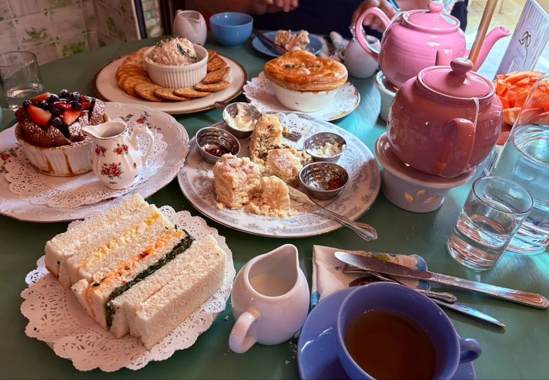 The Menu: Sandwiches, Scones, and Something Sweet
