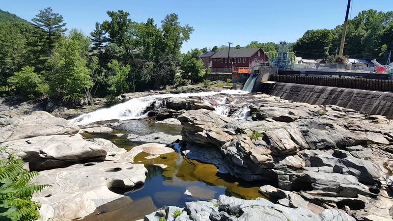 The Natural Formation Just Downstream