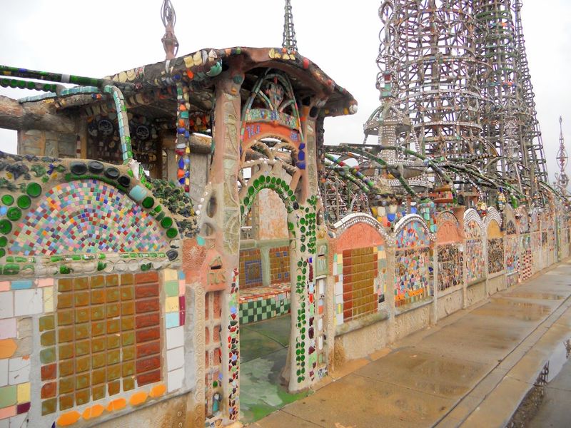 The mosaic details that reward close looking