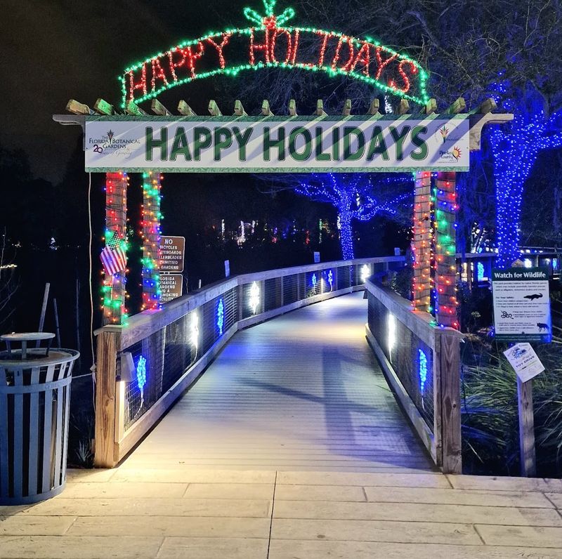 Holiday Lights in the Garden Christmas Event