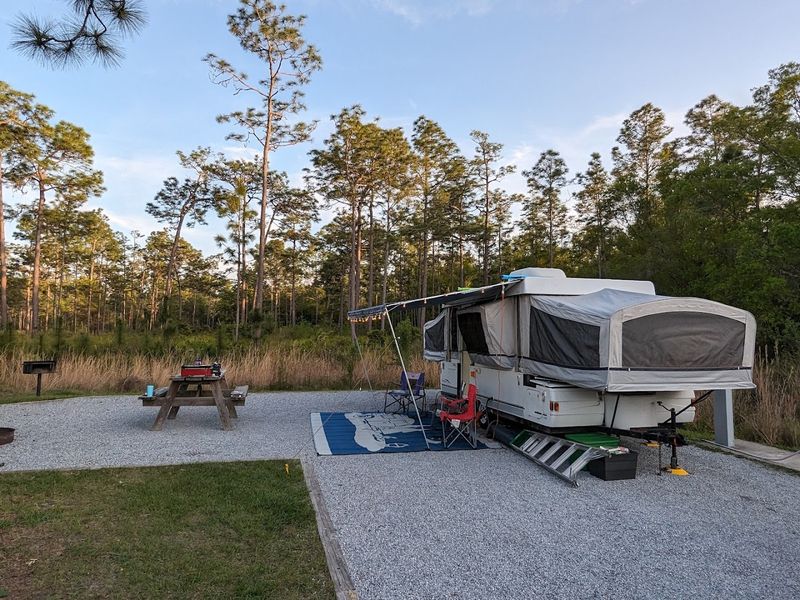 Campground Comforts and Quiet Hours