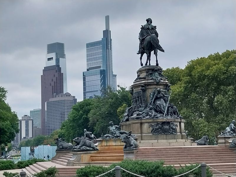 George Washington Monument, Eakins Oval, Philadelphia