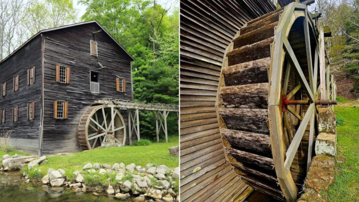 You Can See Grain Being Ground the Same Way It Was 200 Years Ago at This Historic Ohio Mill