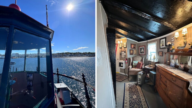 You Can Spend the Night as the Keeper of an 1800s Lighthouse 1,500 Feet Offshore in Massachusetts