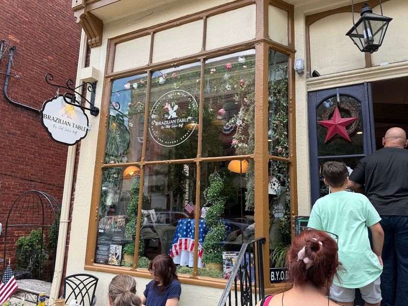 Visiting Brazilian Table in Lititz, Pennsylvania