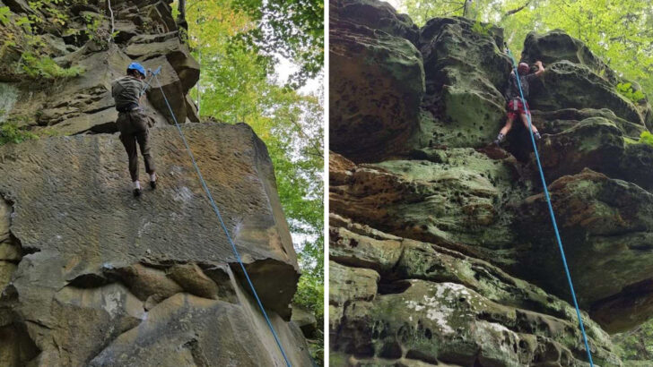 10 Ohio Rock Climbing Destinations Perfect for a More Active Weekend Outdoors