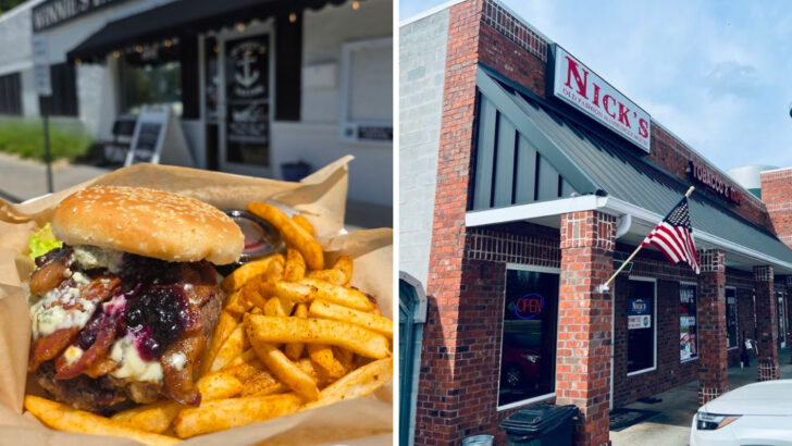11 North Carolina Burger Restaurants Where The Burgers And Fries Always Hit The Spot