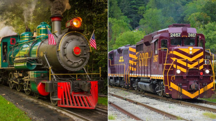 11 North Carolina Scenic Train Rides Best Experienced During May