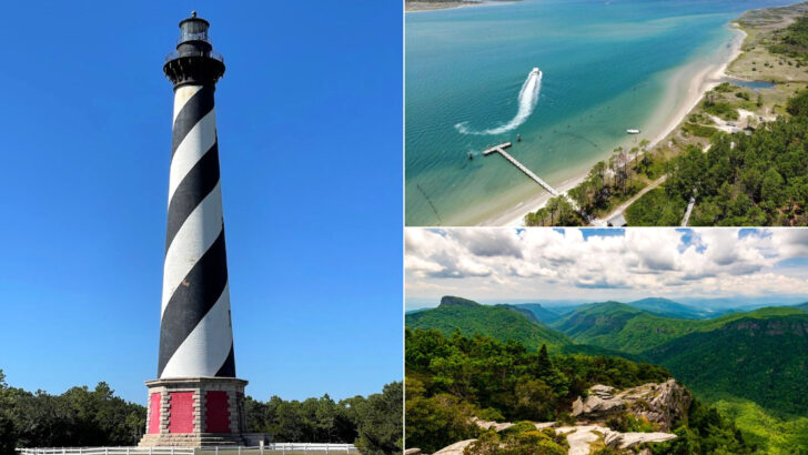 12 North Carolina Bucket List Destinations With Incredible Mountain and Coastal Views
