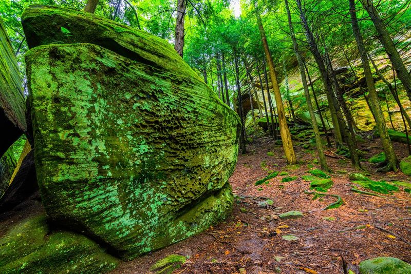 Whispering Cave Trail - Hocking Hills State Park