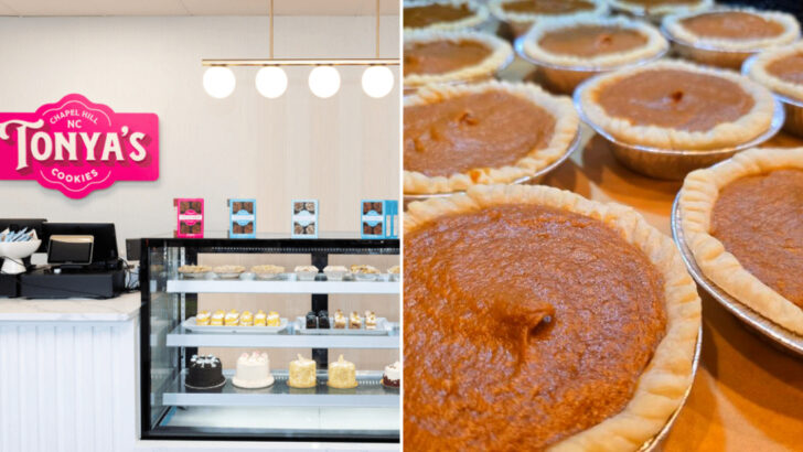 15 Beloved North Carolina Spots Where Sweet Potato Pie Is More Than Just A Dessert