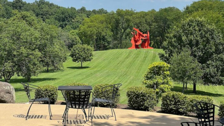 A 300-Acre Ohio Park Has More Than 80 Monumental Sculptures Scattered Across Rolling Hills and Forest
