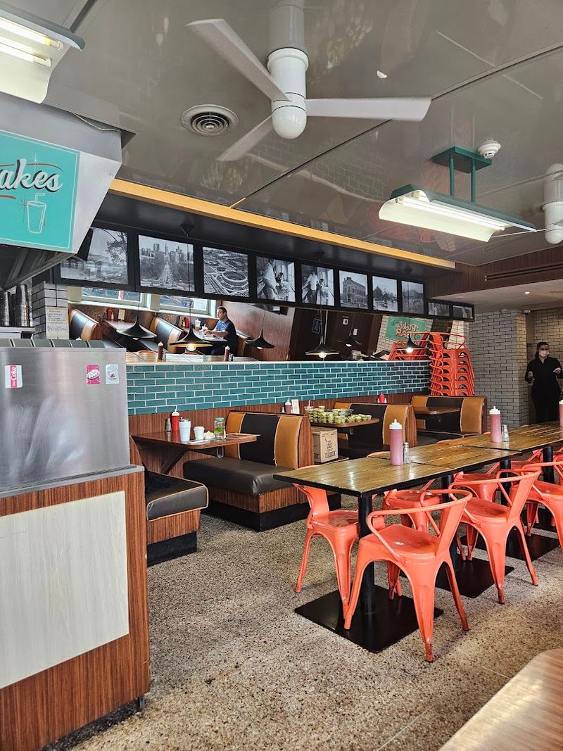 Retro diner atmosphere