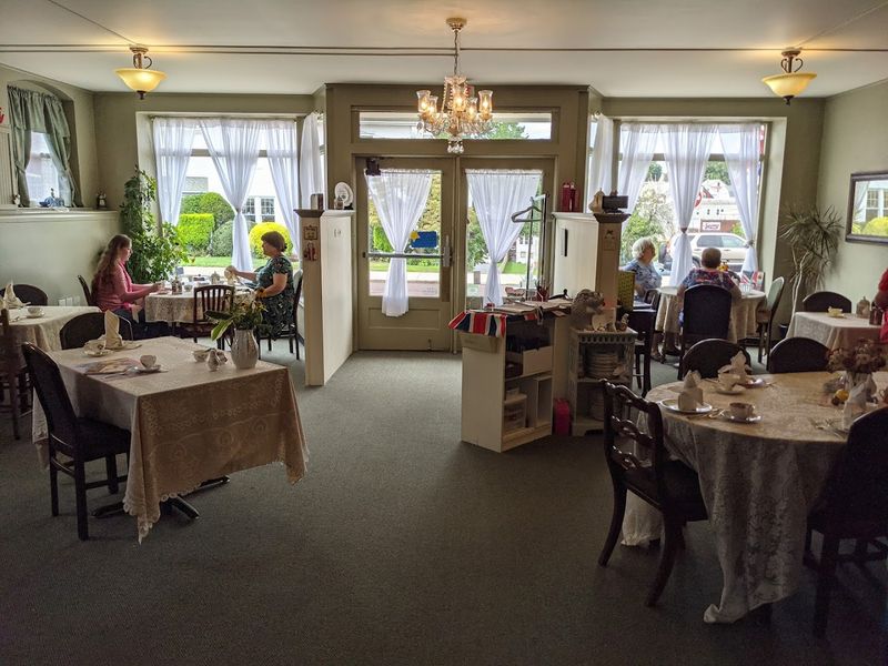 A Cozy Tea Room With British Charm