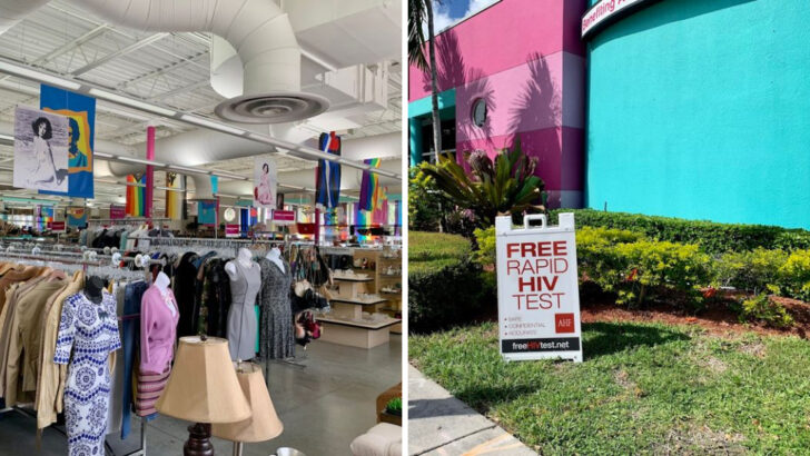 A Fort Lauderdale Thrift Store in Florida Where Vintage Finds Support Local HIV Care Efforts